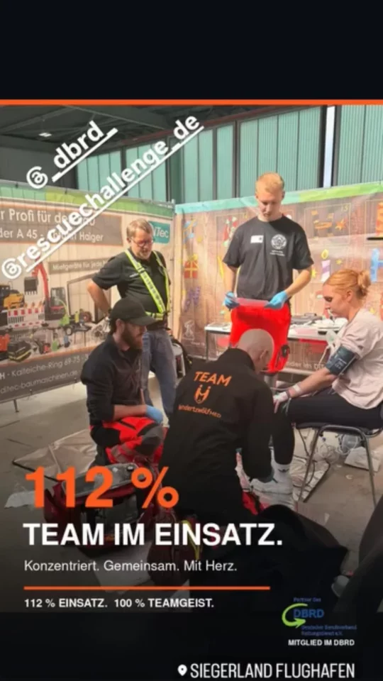 Team im Einsatz – konzentriert, gemeinsam, mit Herz